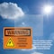 Signmission Potential Exposed Electrical Hazard With Symbol OSHA Warning Sign, Plastic, 14in W x 10in L, 2PK OS-2PACK-WS-P-1014-L-12337 - alternate 5